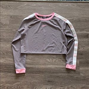 Nike mesh crop